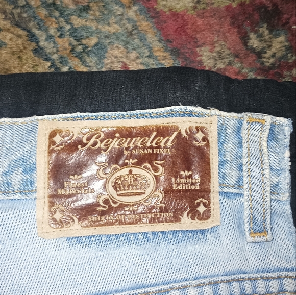 Vintage Bejeweled denim - Picture 3 of 4